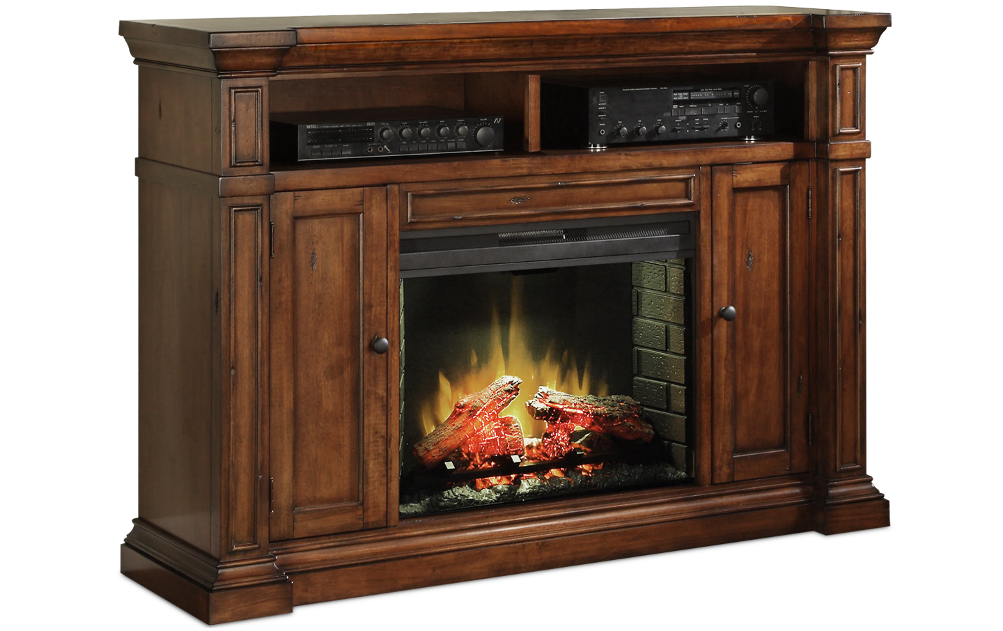 Legends Berkshire Fireplace Media Center | Furniture Mecca